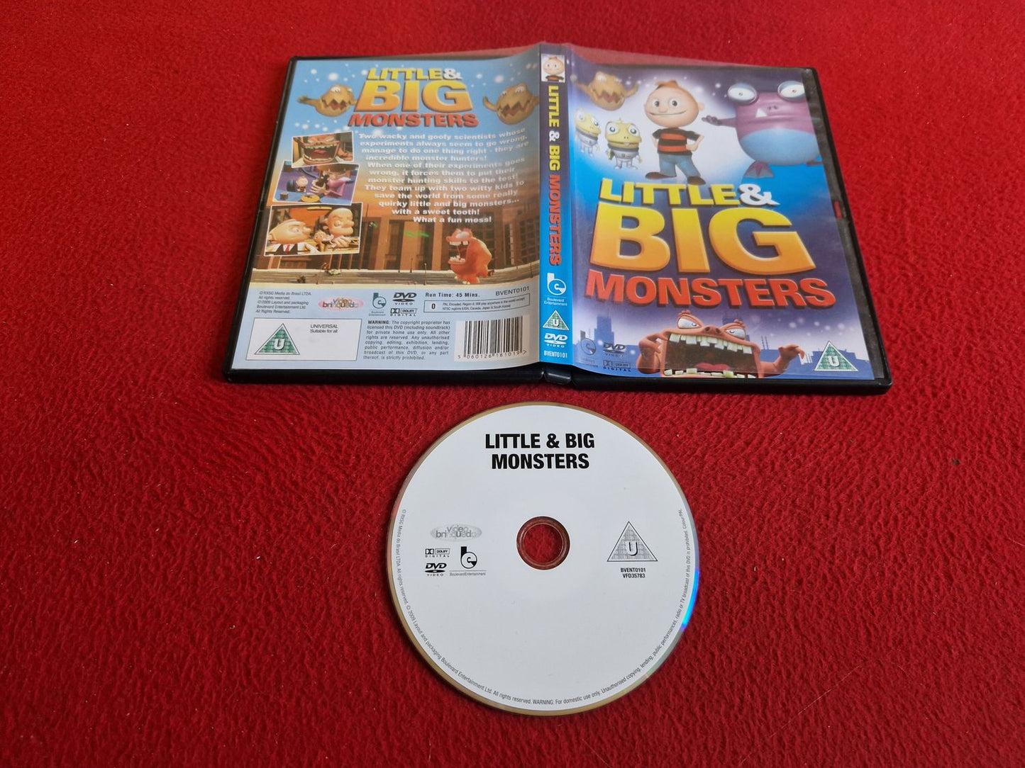 LITTLE & BIG MONSTERS DVD