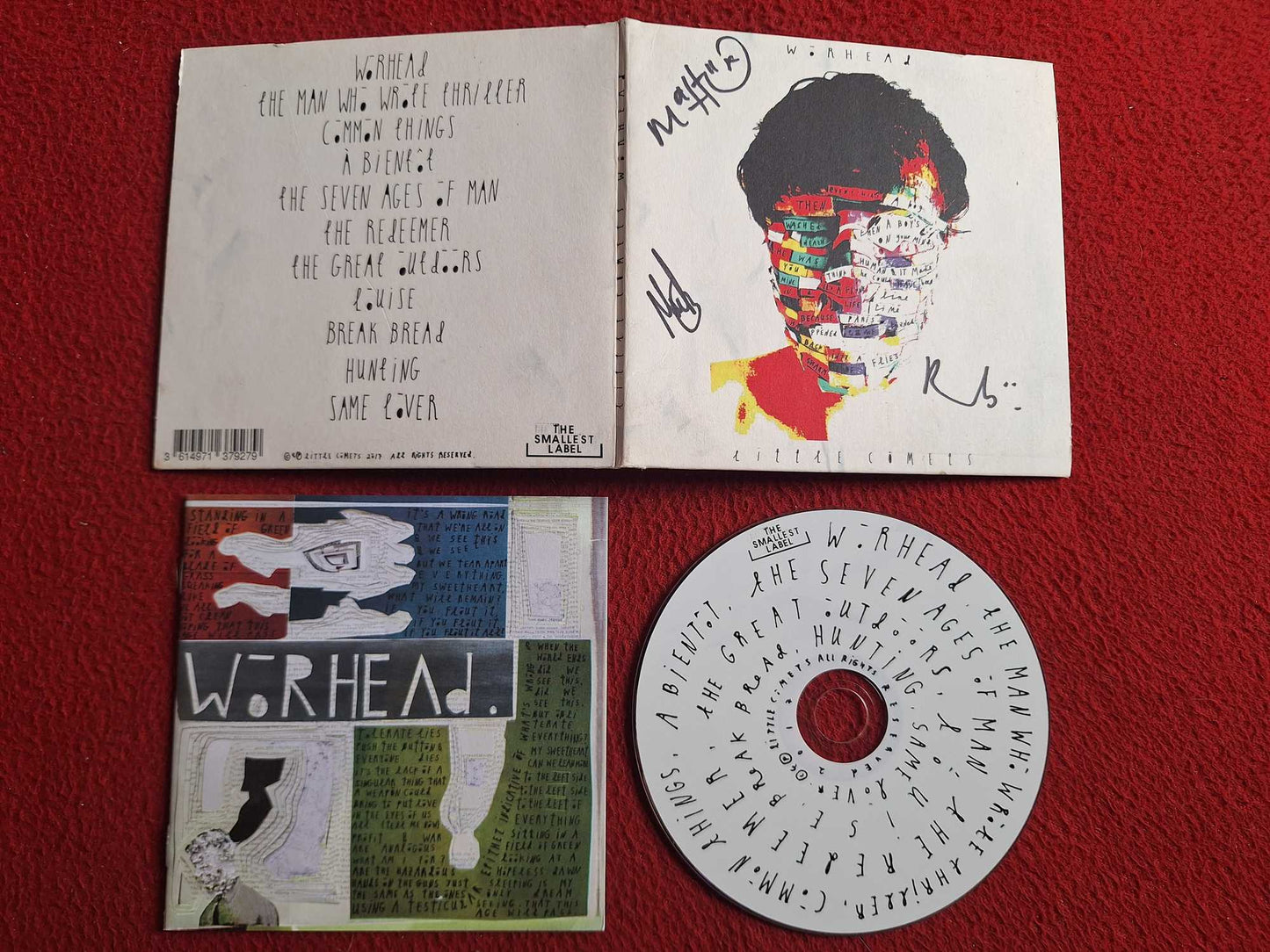 LITTLE COMETS WORHEAD CD
