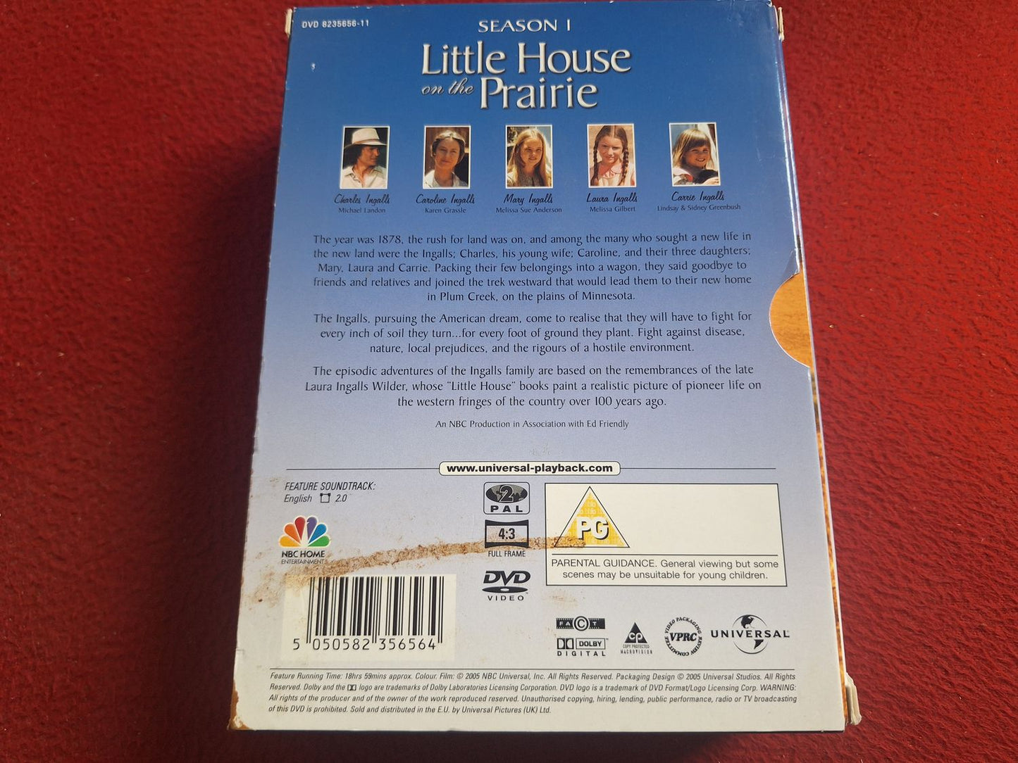 LITTLE HOUSE ON THE PRAIRIE SEASON 1 BOX DVD