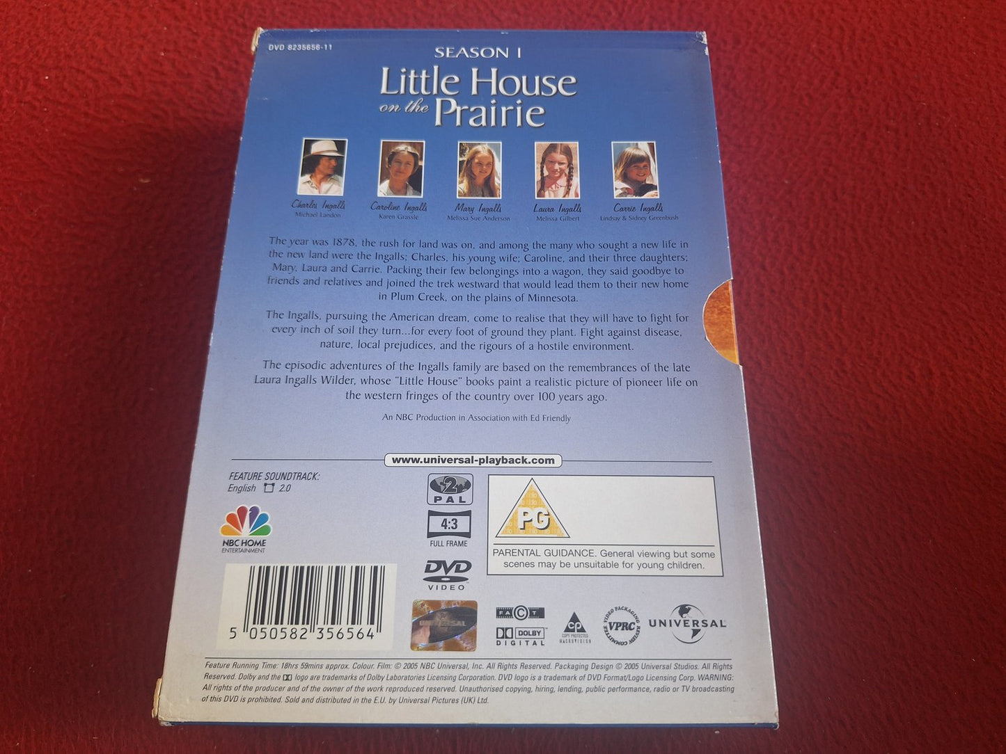 LITTLE HOUSE ON THE PRAIRIE SEASON 1 BOX DVD