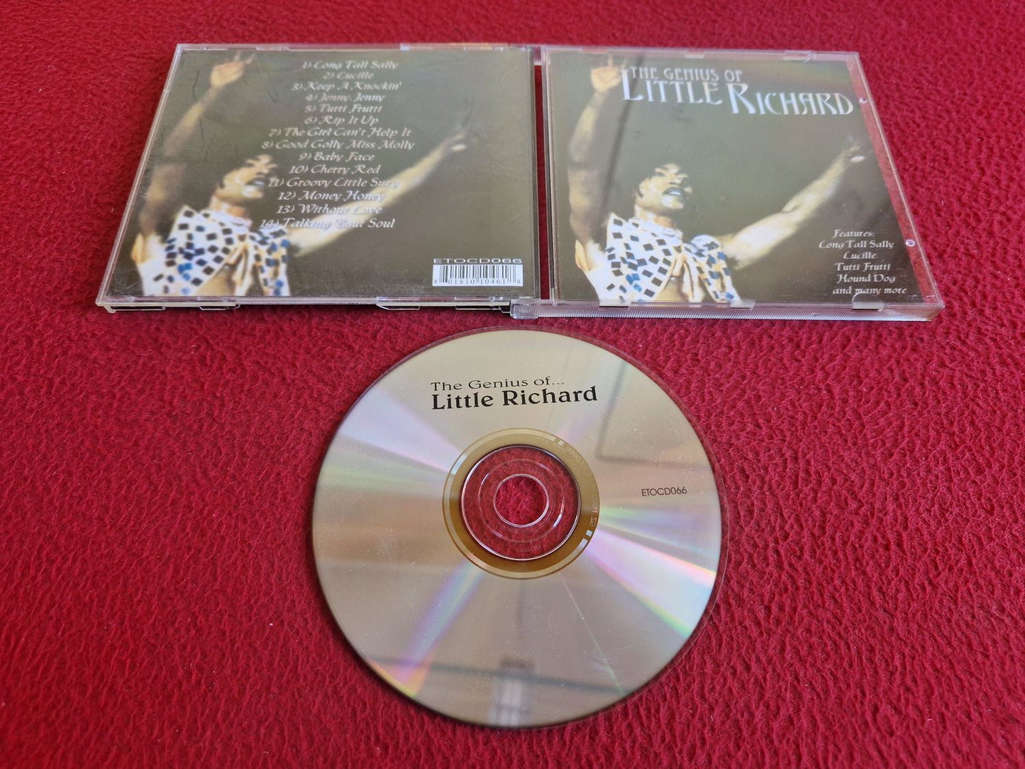 LITTLE RICHARD THE GENIUS OF CD