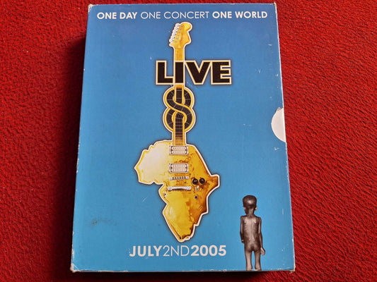LIVE 8 JULY 2ND 2005 [ FINA SKIVOR ] BOX DVD