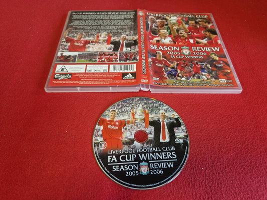 LIVERPOOL FOOTBALL CLUB SEASON REVIEW 2005 - 2006 FA CUP WINNER till DVD