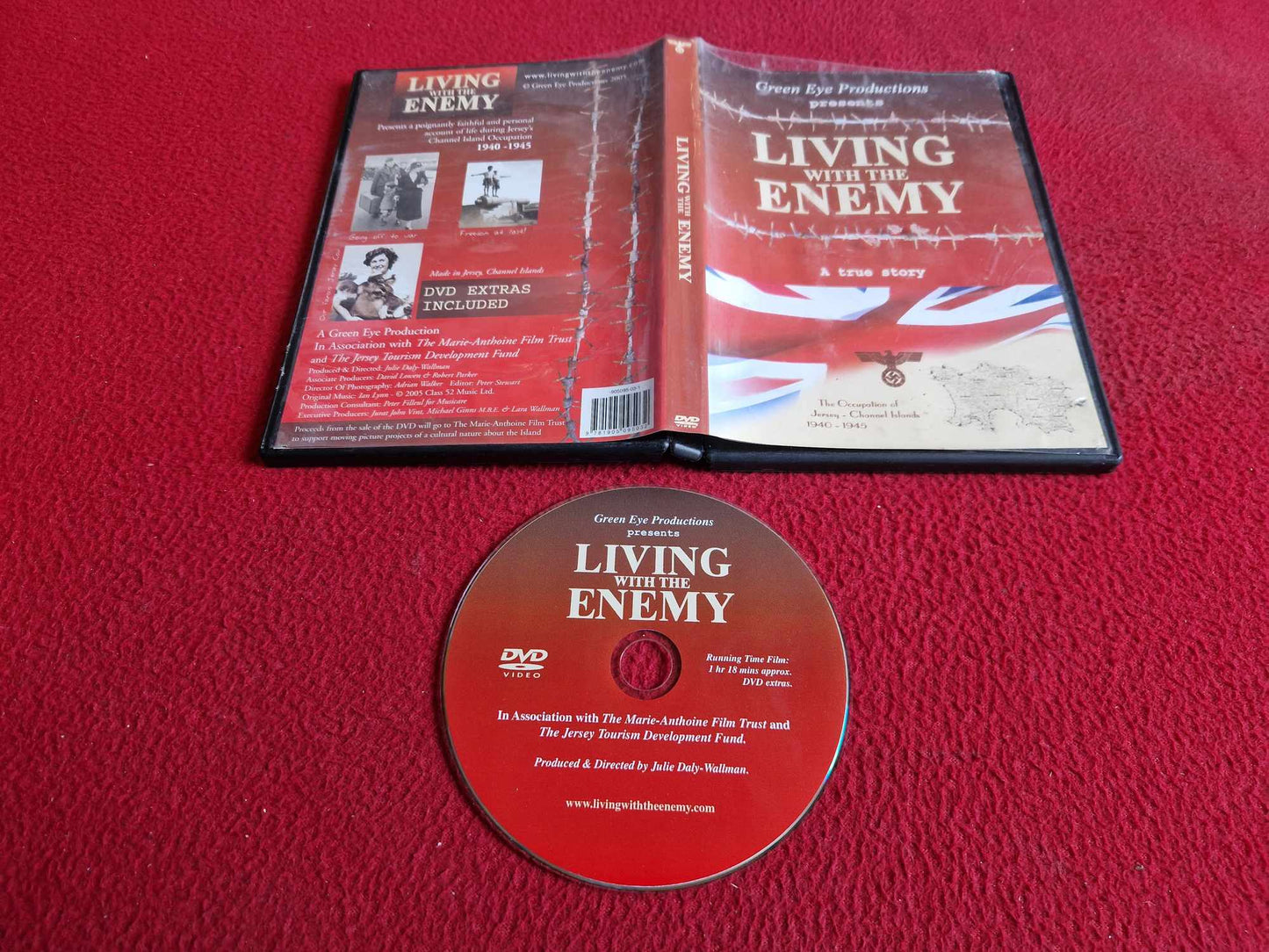 LIVING WITH THE ENEMY DVD