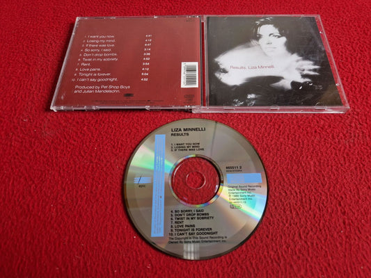 LIZA MINNELLI RESULTS CD