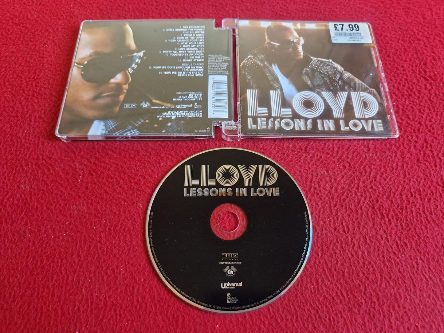 LLOYD LESSONS IN LOVE CD