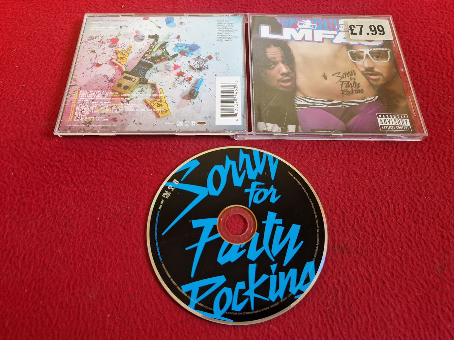 LMFAO SORRY FOR PARTY ROCKING CD