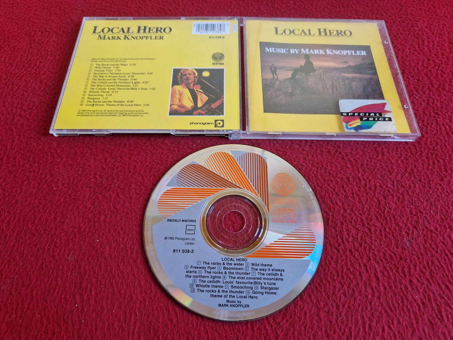 LOCAL HERO - MUSIC BY MARK KNOPFLER CD