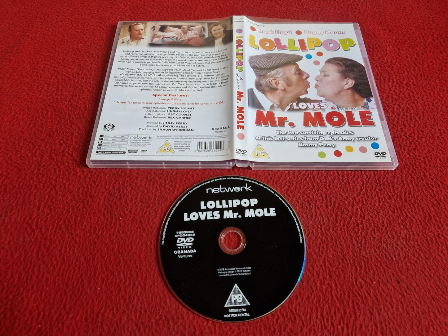 LOLLIPOP LOVES MR. MOLE DVD
