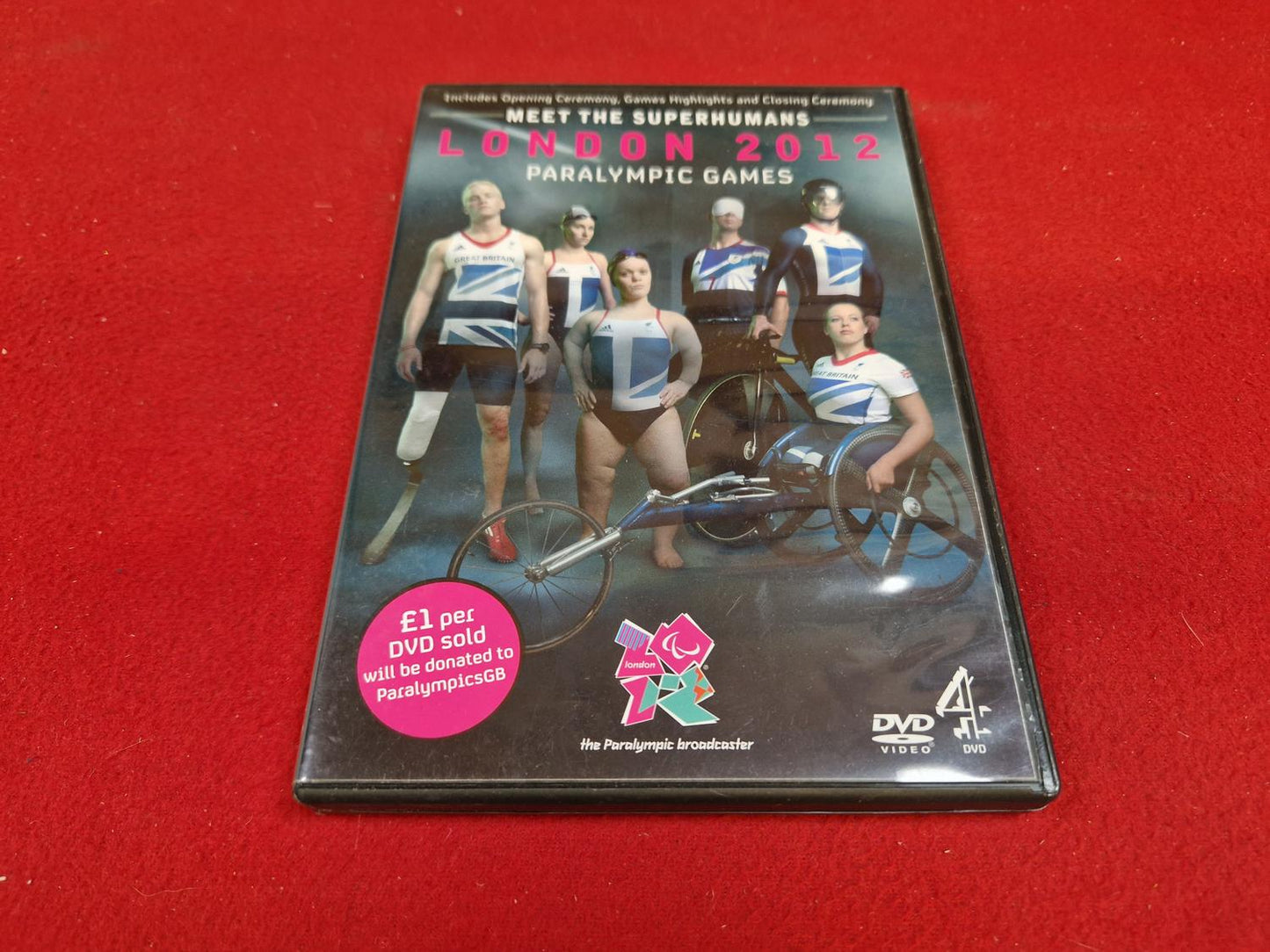 LONDON 2012 PARALYMPIC GAMES till DVD