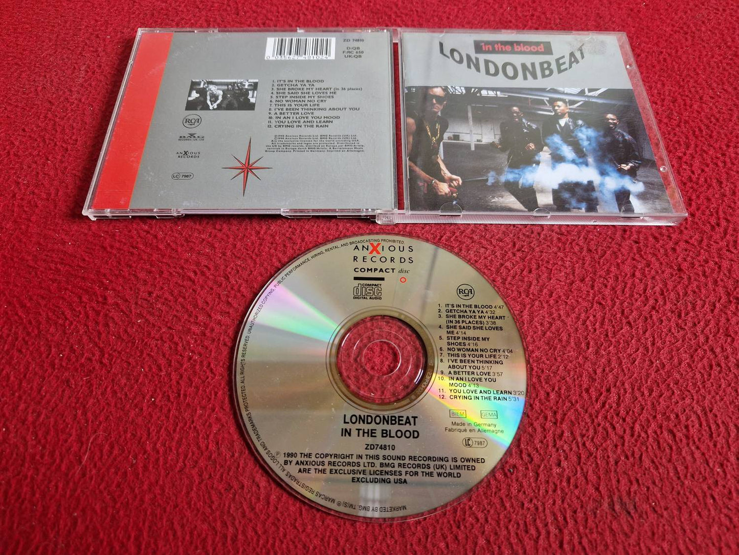 LONDONBEAT IN THE BLOOD CD
