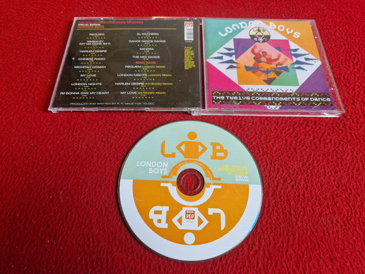 LONDON BOYS THE TWELVE COMMANDMENTS OF DANCE CD