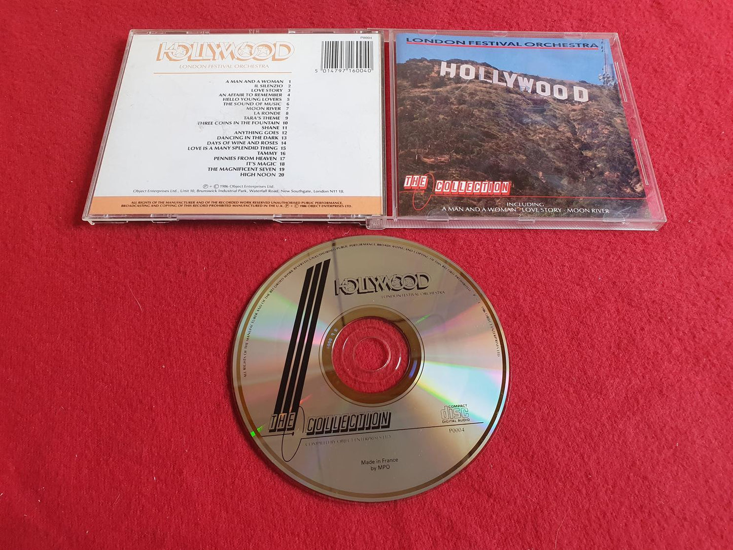 LONDON FESTIVAL ORCHESTRA HOLLYWOOD till CD