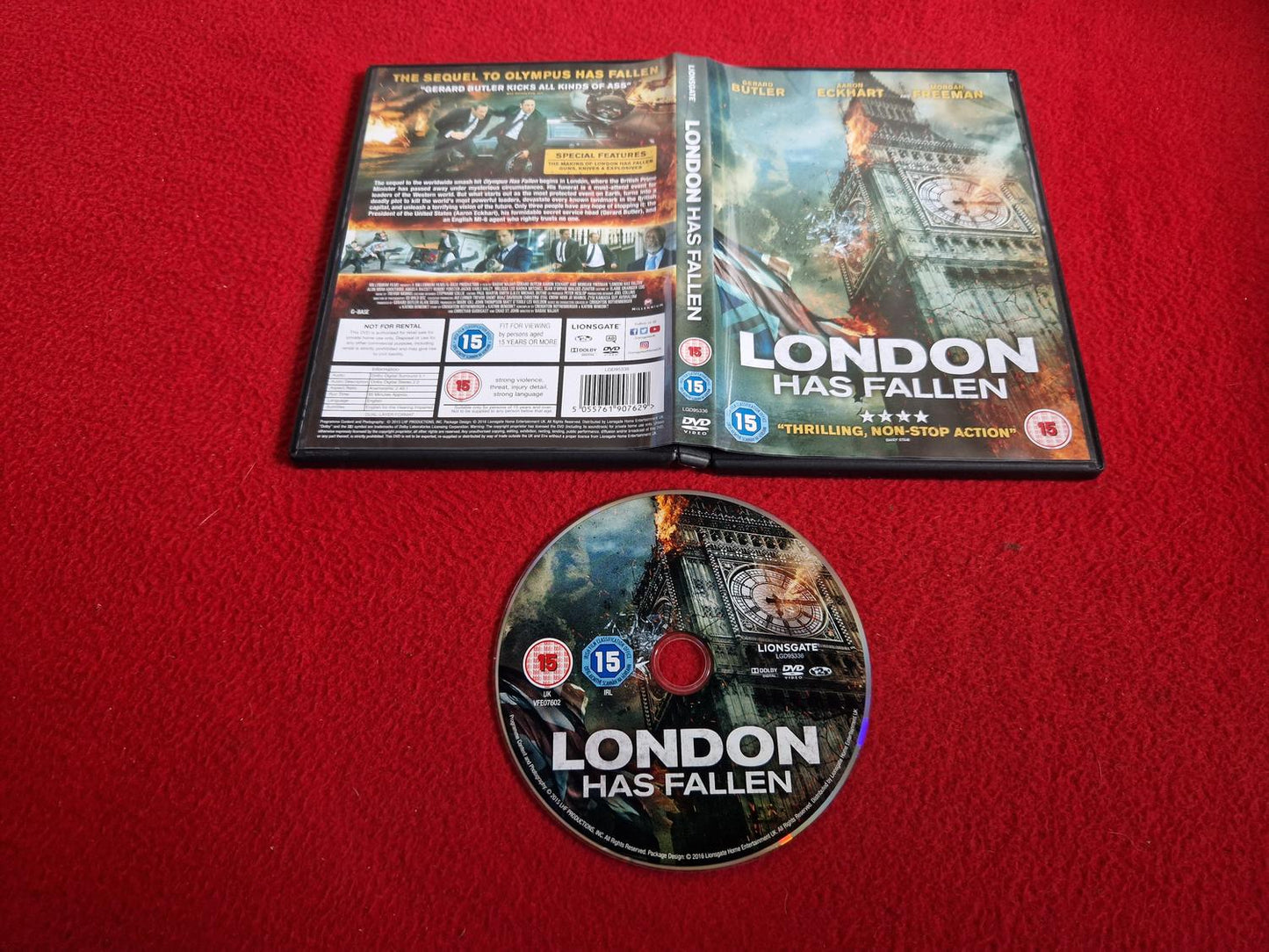 LONDON HAS FALLEN DVD