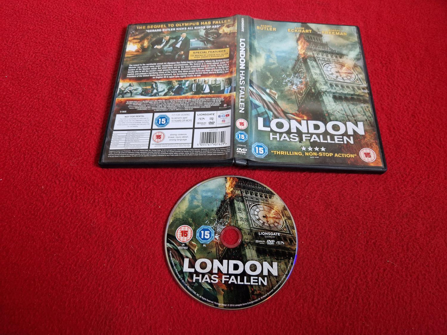 LONDON HAS FALLEN DVD