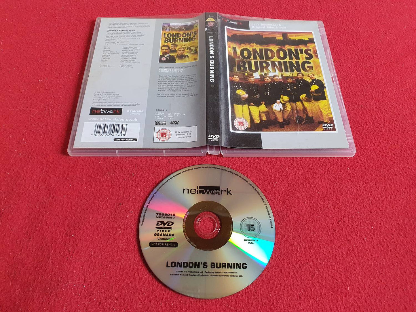 LONDON'S BURNING till DVD