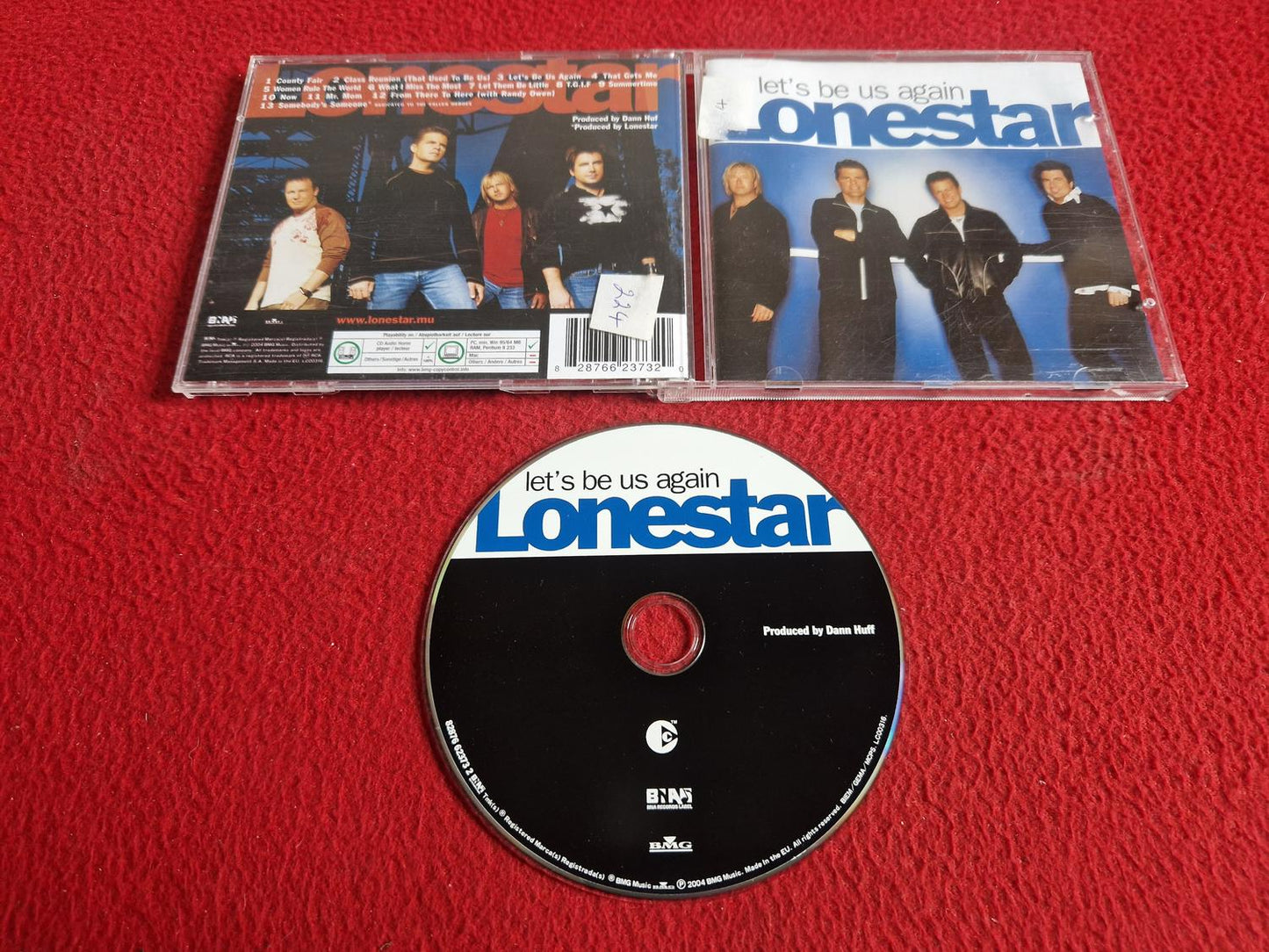 LONESTAR LET'S BE US AGAIN CD