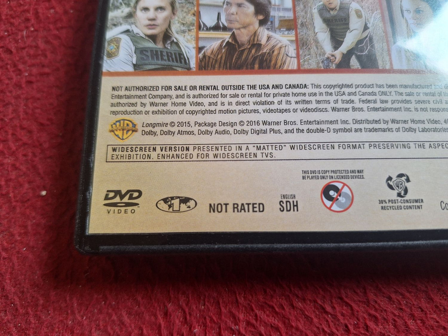 LONGMIRE SEASON 4 [ REGION 1 ] [ ENGELSK TEXT ] BOX DVD