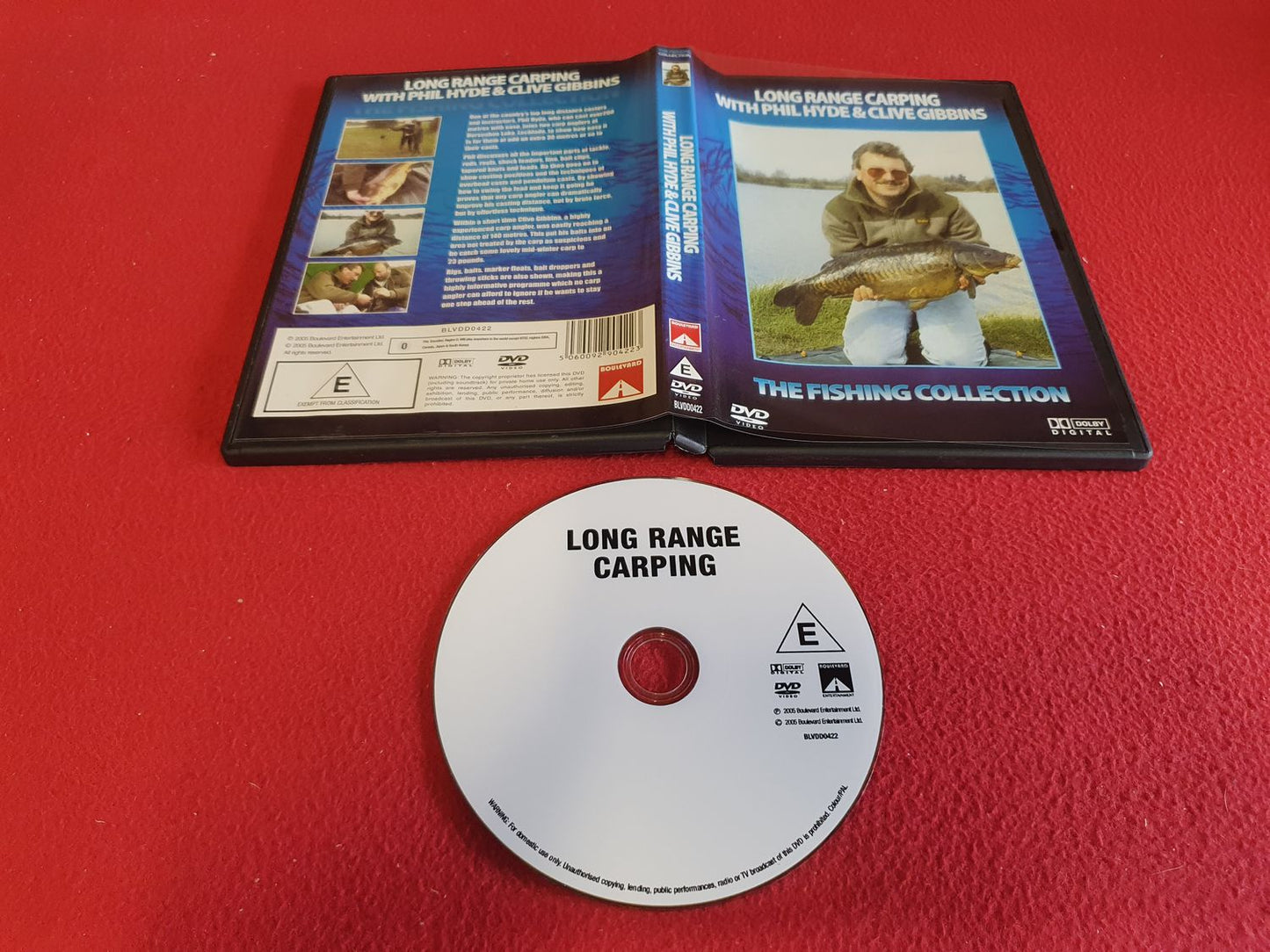 LONG RANGE CARPING WITH PHIL HYDE & CLIVE GIBBINS till DVD