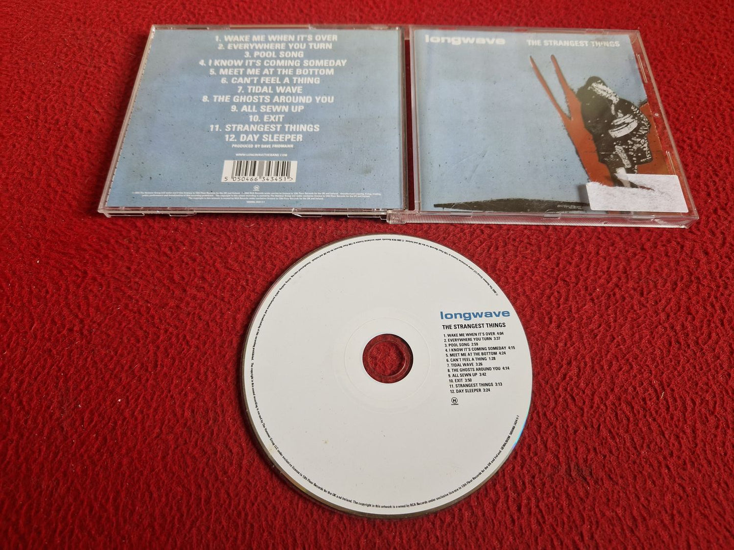 LONGWAVE THE STRANGEST THINGS CD