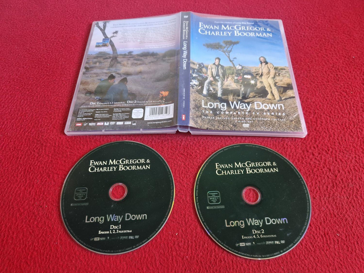 LONG WAY DOWN THE COMPLETE TV SERIES DVD