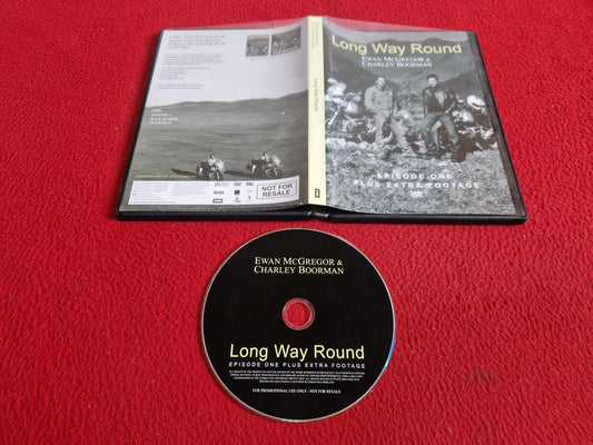 LONG WAY ROUND EPISODE ONE PLUS EXTRA FOOTAGE DVD