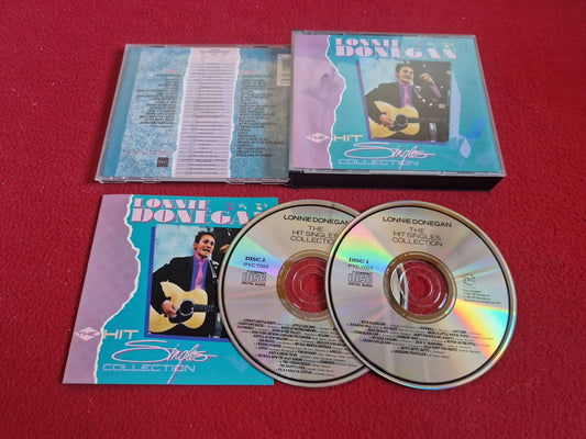 LONNIE DONEGAN HIT SINGLES COLLECTION CD BOX