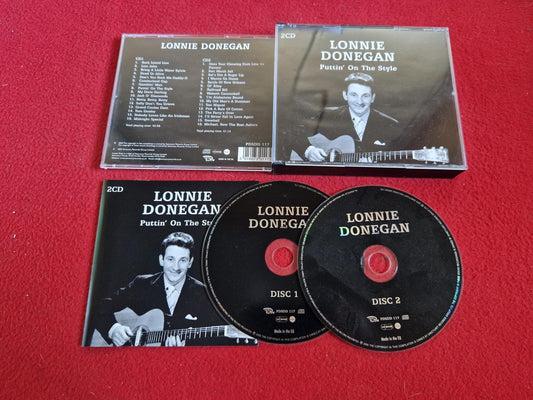 LONNIE DONEGAN PUTTIN' ON THE STYLE CD BOX