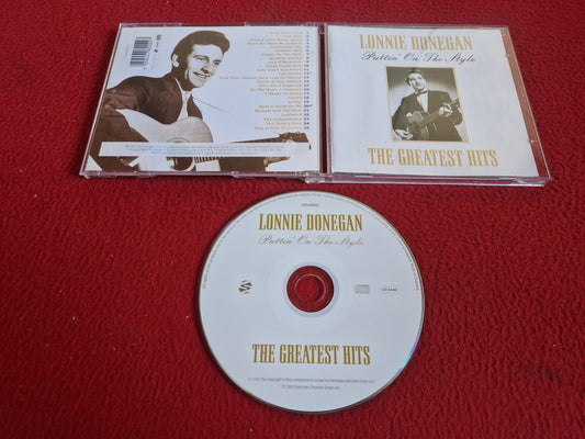 LONNIE DONEGAN PUTTIN' ON THE STYLE THE GREATEST HITS CD