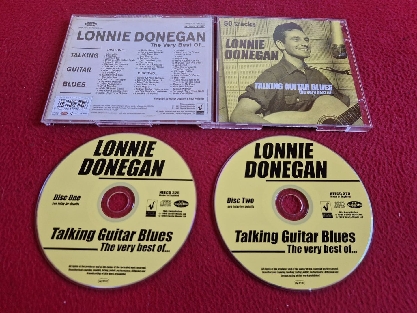 LONNIE DONEGAN TALKING GUITAR BLUES THE VERY BEST OF CD