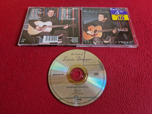 LONNIE DONEGAN THE BEST OF LONNIE DONEGAN 26 CLASSIC TRACKS CD