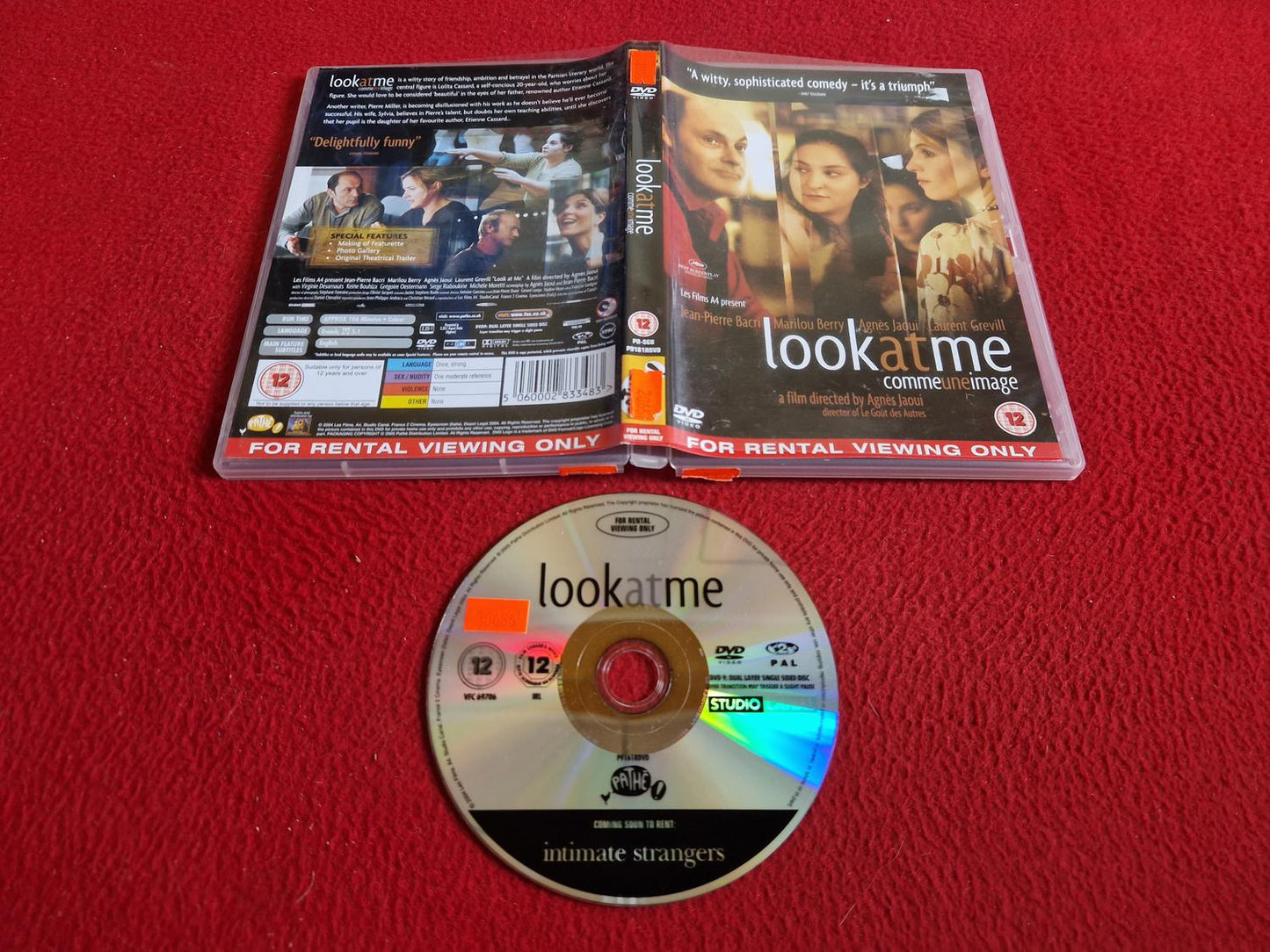 LOOK AT ME DVD