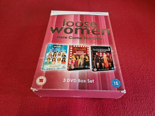 LOOSE WOMEN HERE COME THE GIRLS BOX till DVD