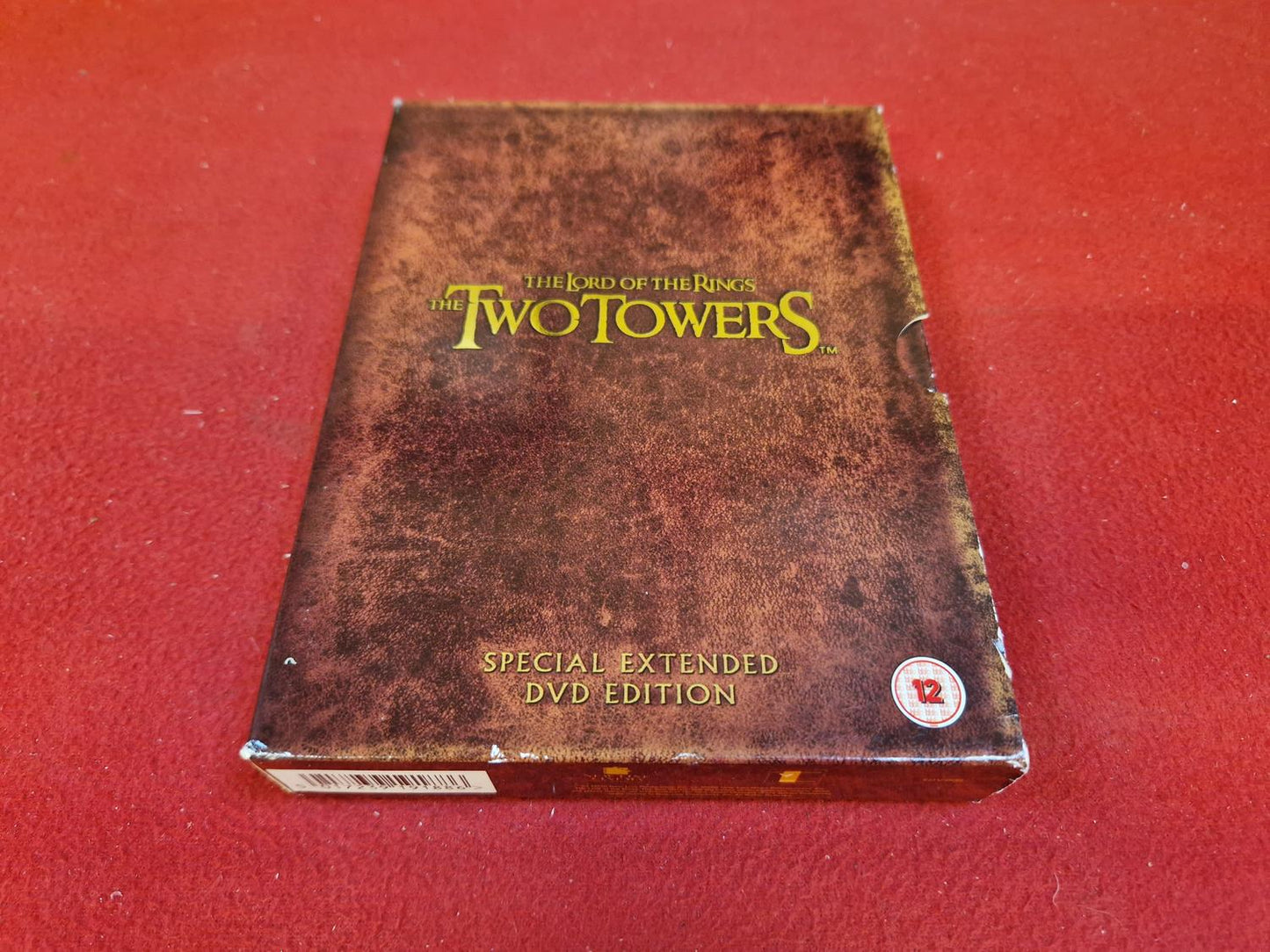 LORD OF THE RINGS THE TWO TOWERS SPECIAL EXTENDED ED. BOX till DVD