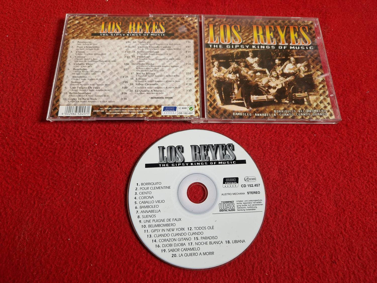 LOS REYES THE GIPSY KINGS OF MUSIC till CD
