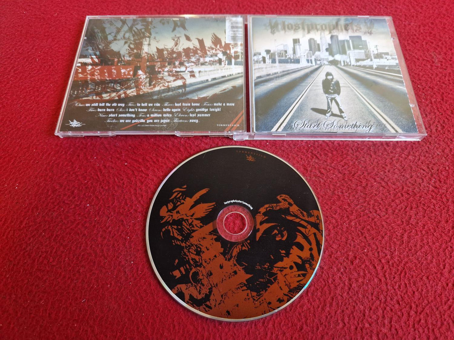 LOSTPROPHETS START SOMETHING CD