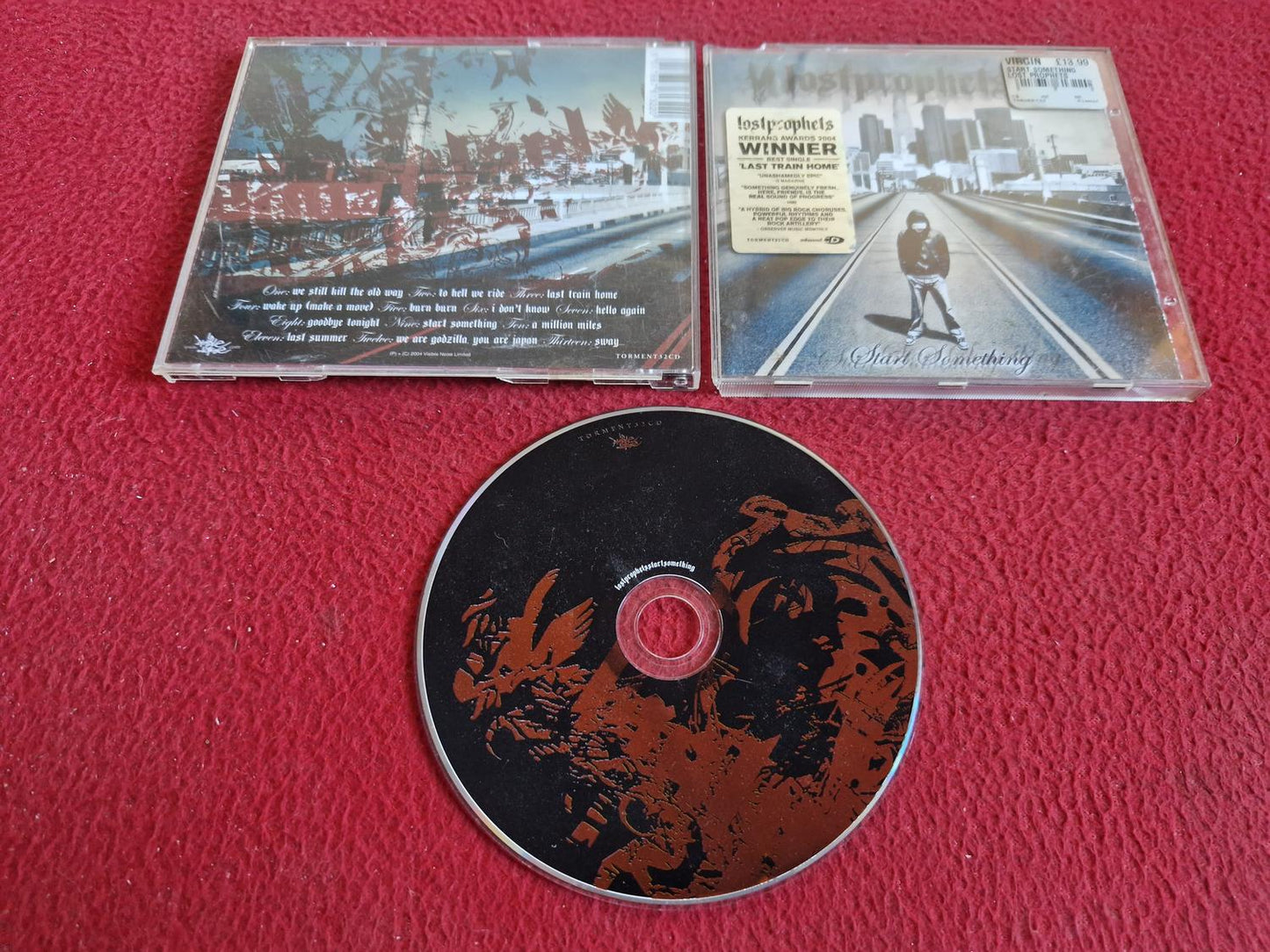 LOSTPROPHETS START SOMETHING CD
