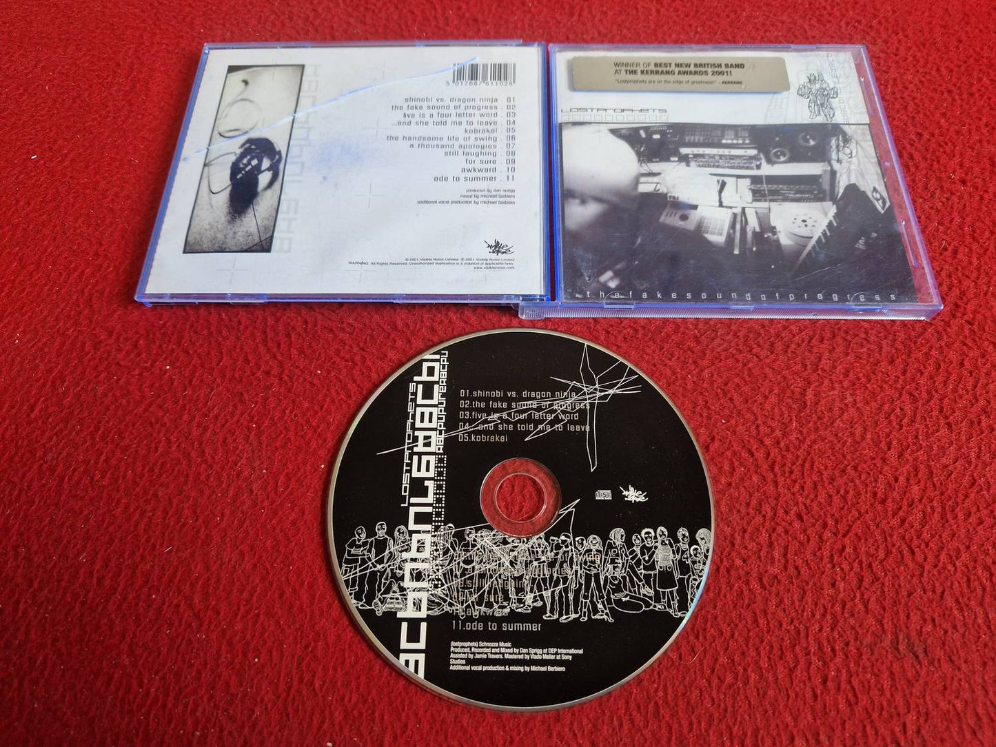 LOSTPROPHETS THE FAKE SOUND OF PROGRESS CD