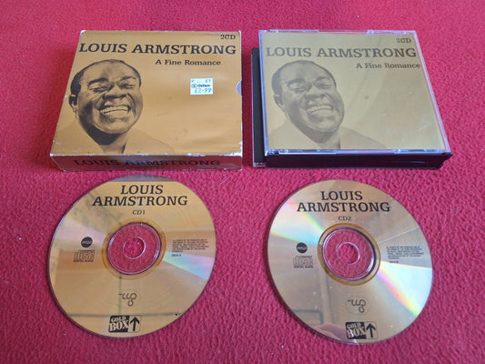 LOUIS ARMSTRONG A FINE ROMANCE CD BOX