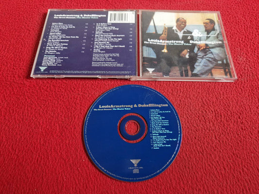 LOUIS ARMSTRONG & DUKE ELLINGTON THE GREAT SUMMIT / THE MASTER TAKES CD