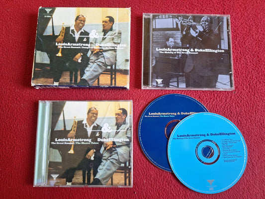 LOUIS ARMSTRONG & DUKE ELLINGTON THE MAKING OF THE GREAT SUMMIT CD BOX