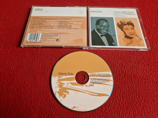 LOUIS ARMSTRONG & ELLA FITZGERALD SIDE BY SIDE CD