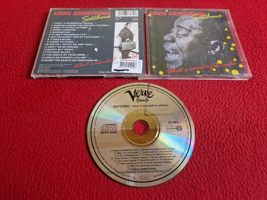 LOUIS ARMSTRONG SATCHMO WHAT A WONDERFUL WORLD CD