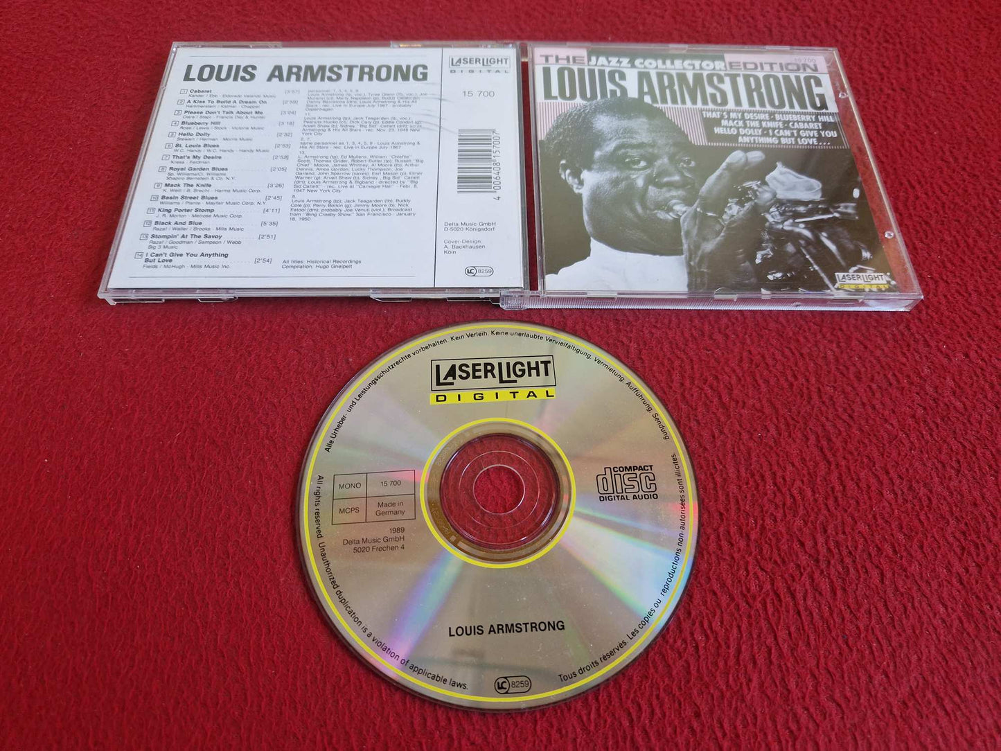 LOUIS ARMSTRONG [ THE JAZZ COLLECTOR EDITION ] CD