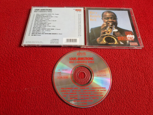 LOUIS ARMSTRONG WHAT A WONDERFUL WORLD CD