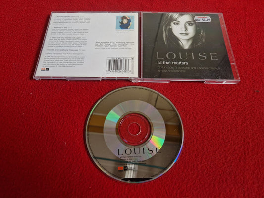 LOUISE ALL THAT MATTERS CD