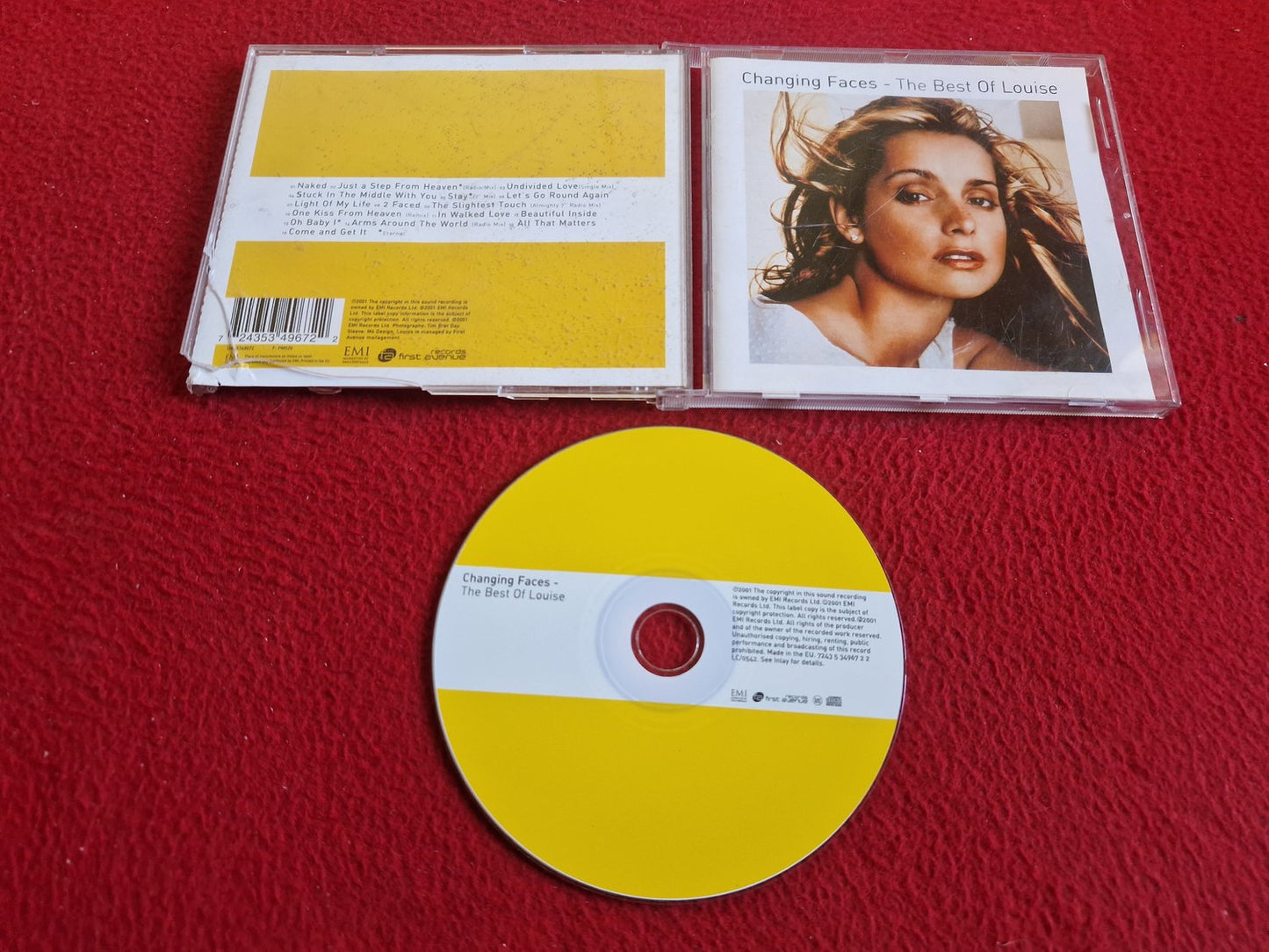 LOUISE REDKNAPP CHANGING FACES THE BEST OF LOUISE CD