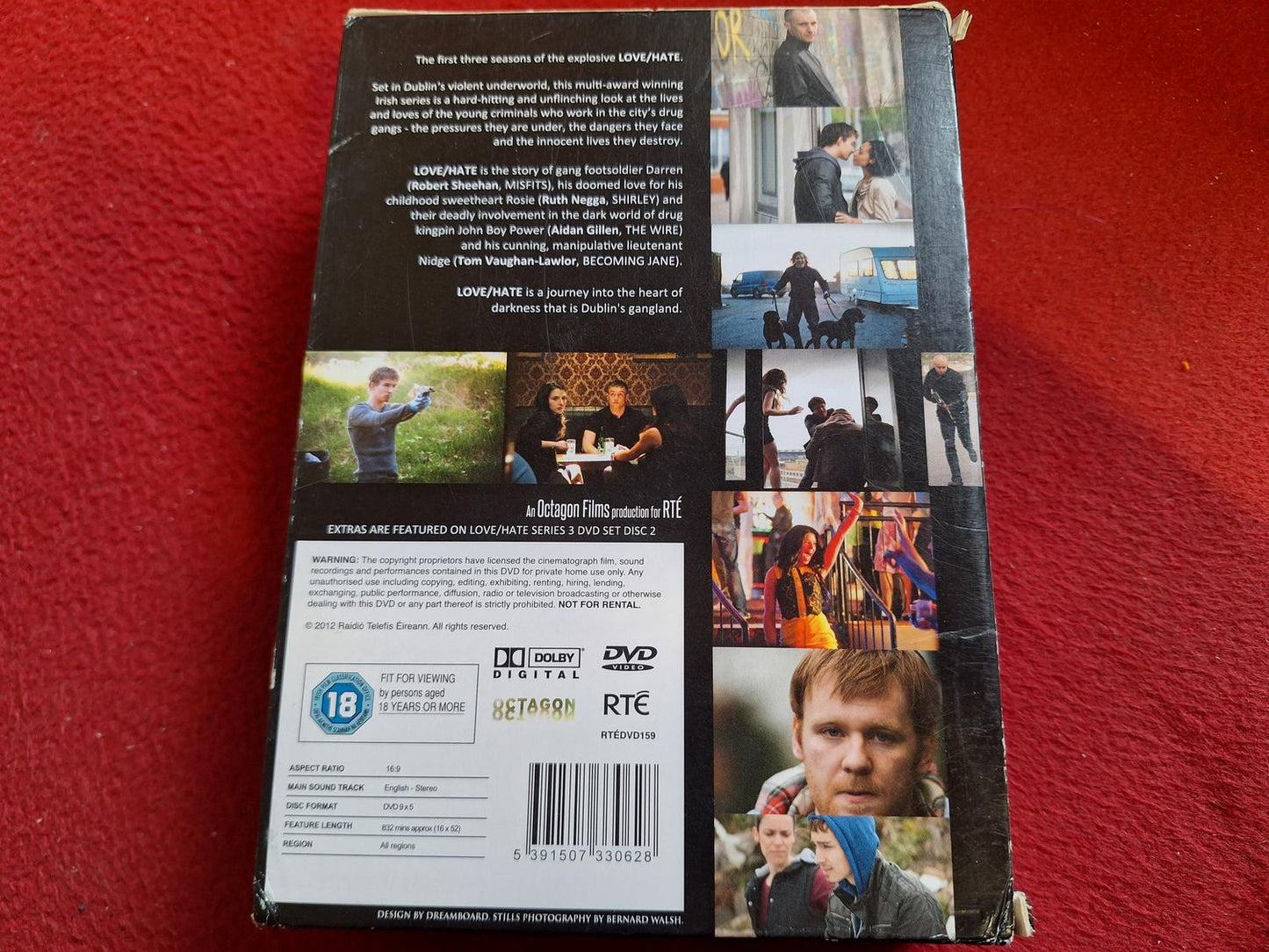 LOVE/HATE SERIES 1 - 3 BOX DVD