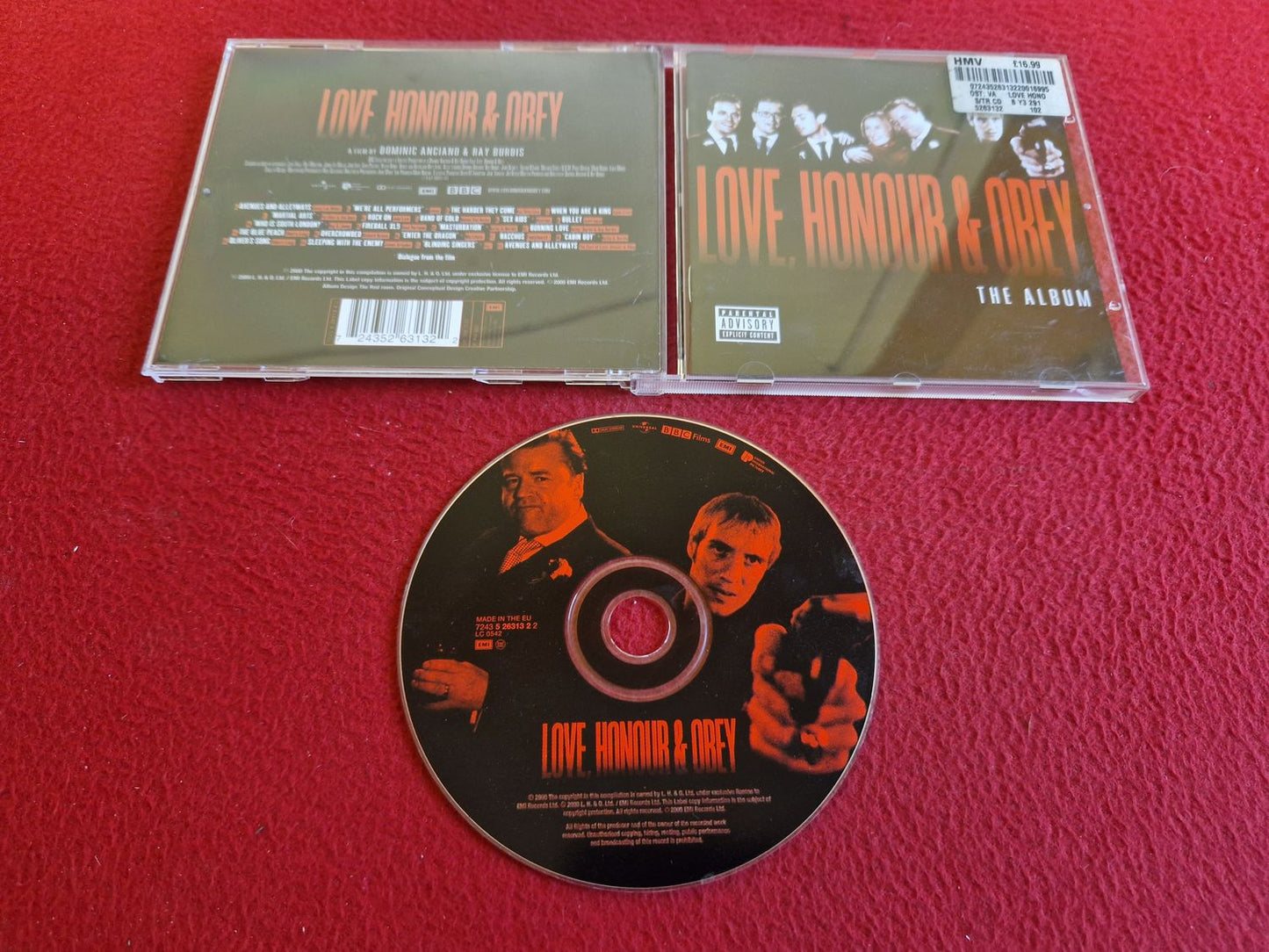 LOVE HONOUR & OBEY THE ALBUM CD
