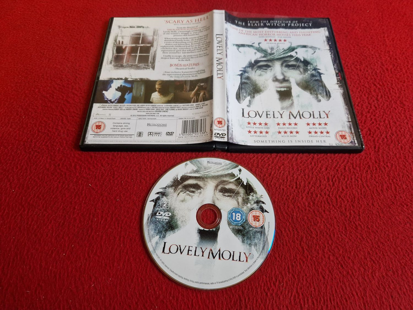 LOVELY MOLLY DVD